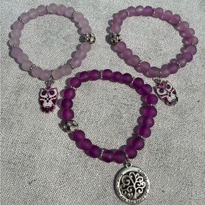 Purple Mom Bracelet